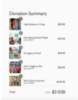 papa roach WV Nov 4 2019 donation receipt comfort doll project