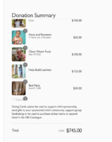 Alex Skolnick Comfort Doll Project transparency receipt March 2021