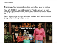 Papa roach Dec 2025 World Vision Food Comfort Doll Project